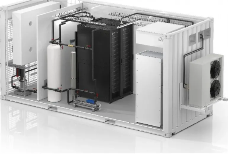 Schneider Electric annuncia il primo Data Center modulare EcoStruxure? All-In-One Liquid Cooled