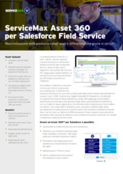 ServiceMax Asset 360 per Salesforce Field Service