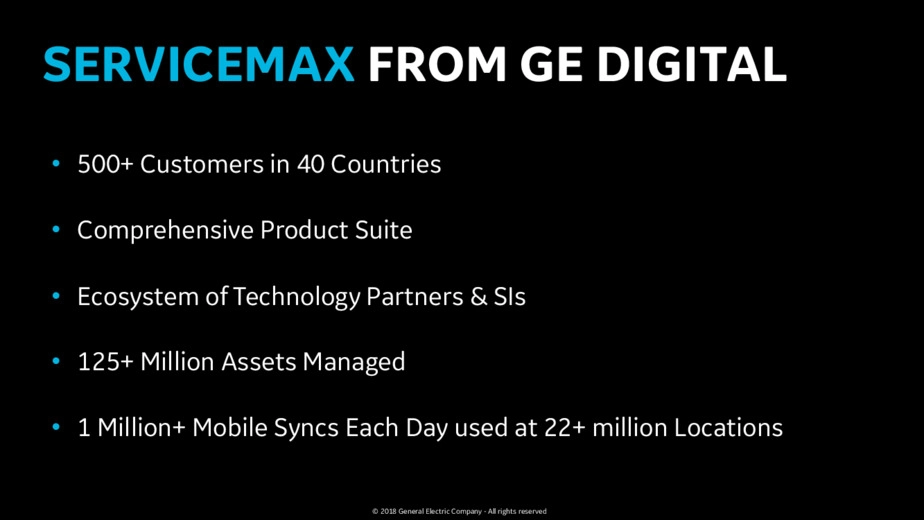 ServiceMax from GE Digital: la soluzione per il Field Service che migliora la produttivit, reddittivit
