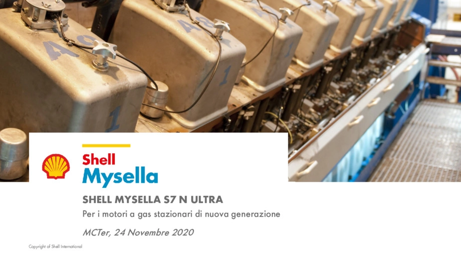 Shell Mysella S7 N Ultra: la soluzione per gestire le sfide dei moderni motori a gas