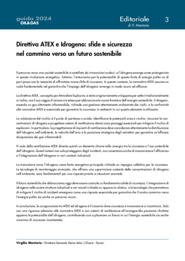 Direttiva ATEX e Idrogeno: sfide e sicurezza nel cammino verso un futuro sostenibile