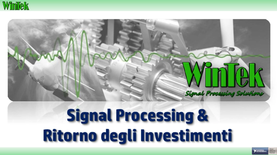 Signal Processing e Ritorno degli Investimenti