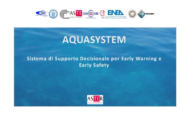 Sistema di supporto decisionale per early warning e early safety