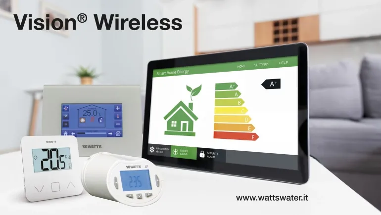 Sistema Vision Wireless. Domotica e prodotti per il comfort, controllo e regolazione per ogni ambiente