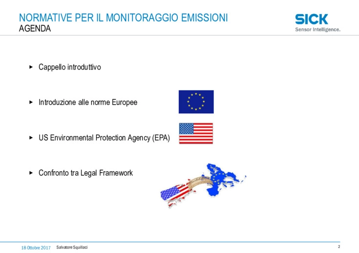 Sistemi di monitoraggio delle emissioni confronto tra normative EU ed EPA