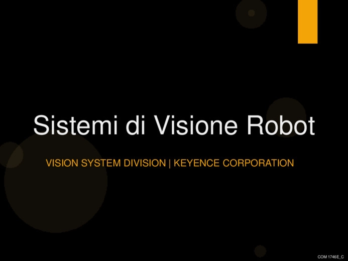 Sistemi di Visione Robot e Applicazioni Vision nel settore Food