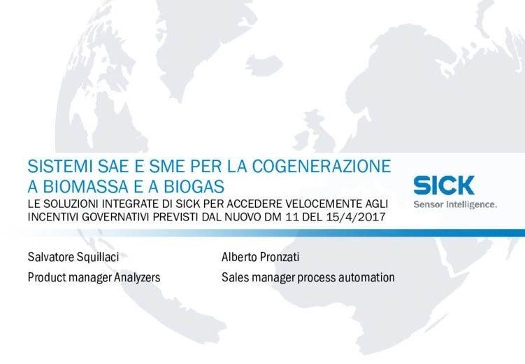 Sistemi SAE e SME per la cogenerazione - Le soluzioni per accedere agli incentivi previsti per FER e Industry 4.0