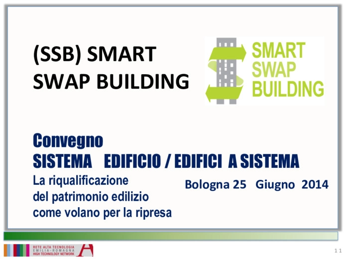 Smart Swap Building: un progetto strategico di Aster per riqualificare l'esistente
