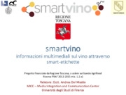 SMARTVINO – Informazioni multimediali sul vino attraverso smart-etichette