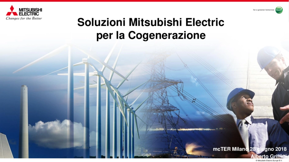 Soluzioni Mitsubishi Electric per la Cogenerazione