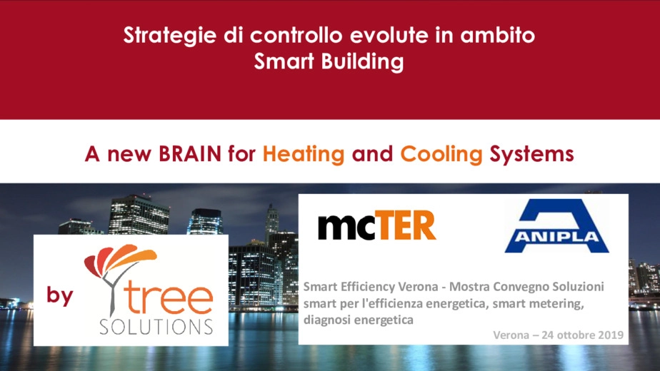 Strategie di controllo evolute in ambito Smart Building: nuove opportunità offerte da Cloud e Machine Learning