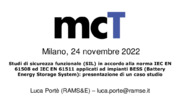 Studi di sicurezza funzionale (SIL) e impianti BESS (Battery Energy Storage System)