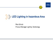 Tecnologia LED in aree con pericolo d’esplosione – la Giusta