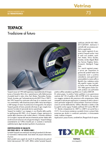 Texpack nasce nel 1993 dall'esperienza imprenditoriale di Giorgio Lanza e Simonetta Ghisi