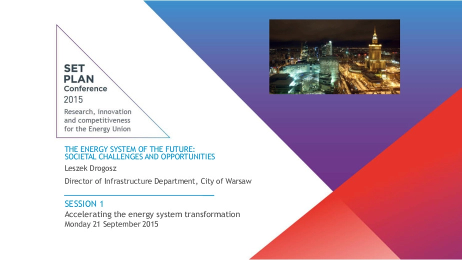 The energy system of the future: societal challenges and opportunities