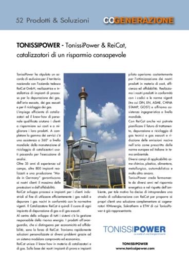 TonissiPower & ReiCat, catalizzatori di un risparmio consapevole