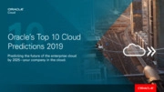 Top 10 del cloud di Oracle - Pronostici 2019 