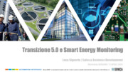 Industria 4.0, Industria 5.0, Monitoraggio Energetico, Sensoristica, Smart energy