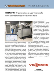 Trigenerazione e supervisione nella nuova centrale termica di Viessmann Italia