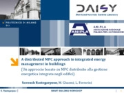 Un approccio basato su MPC distribuito alla gestione energetica integrata negli edifici 