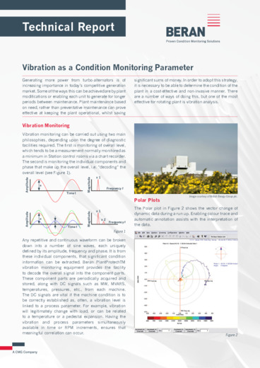 Vibrazioni come parametro di Condition Monitoring (in inglese)