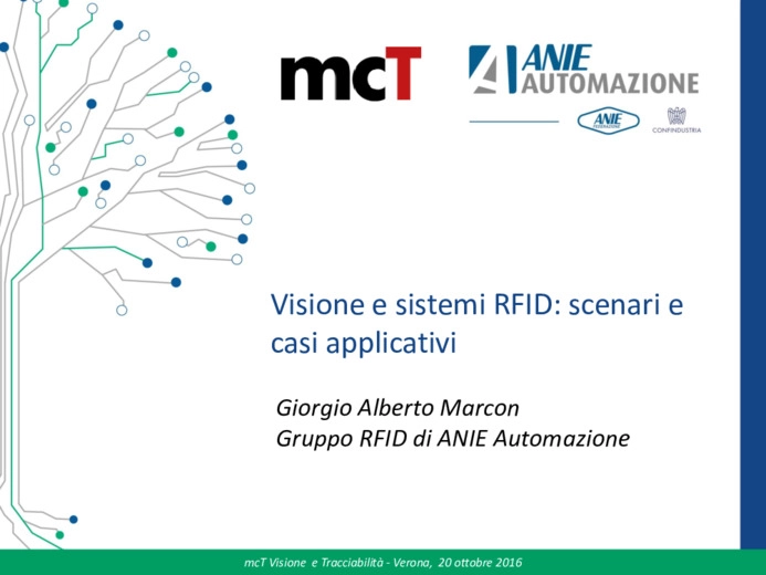 Visione e sistemi RFID: scenari e casi applicativi