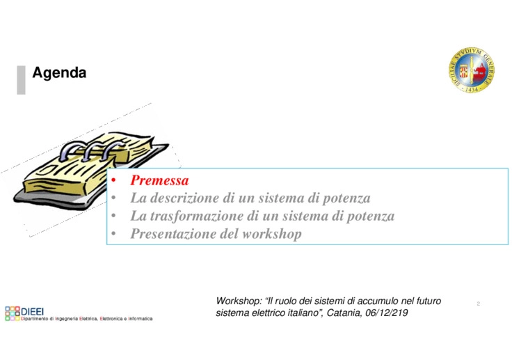 Workshop Catania -Il ruolo di accumulo nel futuro sistema elettrico