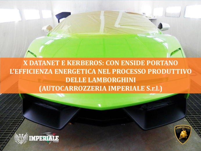 X DATANET e KERBEROS: con ENSIDE portano l'efficienza energetica nel processo produttivo di auto sportive di alta gamma