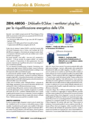 ZIEHL-ABEGG - ZAbluefin-ECblue: i ventilatori plug-fan per la riqualificazione energetica delle UTA
